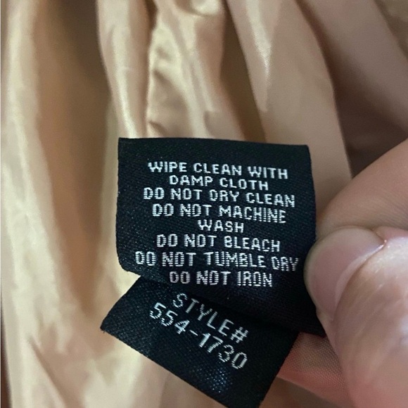 Jou Jou Women’s Medium Faux Leather Jacket - Picture 6 of 9